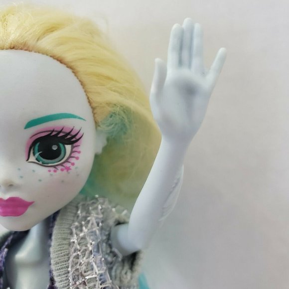 2016 Monster High Lagoona Blue Doll hard plastic barbie size 12" - Picture 3 of 8